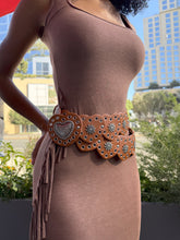 Cosmic Crush Heart Concho Belt