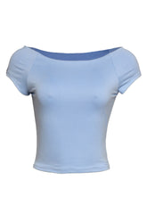 Cap Sleeve Black Top