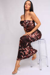 Heat Mirage Mesh Tube Top & Maxi Skirt Set