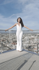 Show Off Hours Backless Halter Jumpsuit