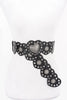 Cosmic Crush Heart Concho Belt