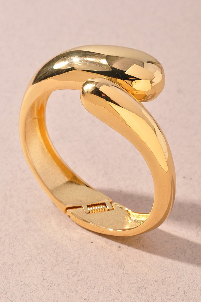 Molten Flow Metal Cuff Bracelet