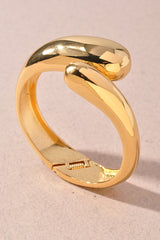 Molten Flow Metal Cuff Bracelet