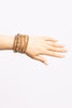 Metallic Ball Bead Bracelet Set