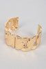Wide Chain Metal Bracelet