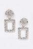 Hammered Multi Metal Earring