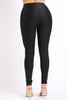 Highwaisted shiny nylon leggings