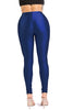 Highwaisted shiny nylon leggings