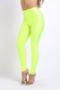 Highwaisted shiny nylon leggings