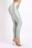 Highwaisted shiny nylon leggings