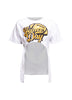 Game Day Graphic Ruched Tie Tee