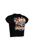 White Bogomore King of Speed Tee left side view displaying sleeve detail