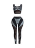 Cut Out Detailed Top and Leggings Set
