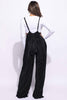 Drawstring ruched jumpsuit