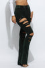 Mineral washed pants