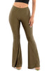 Shiny flare pants