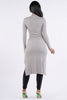 Asymmetrical mock neck long sleeve top