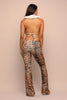 Frost Kiss Tie-Up Faux Fur Vest - Ivory