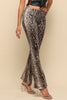 Wild Light Foiled Animal Flare Pants