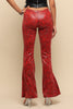 Wild Light Foiled Animal Flare Pants