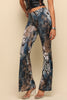 Wild Light Foiled Animal Flare Pants