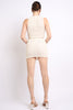 Popcorn mini skirt set