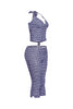 Halter top and capri pants set..