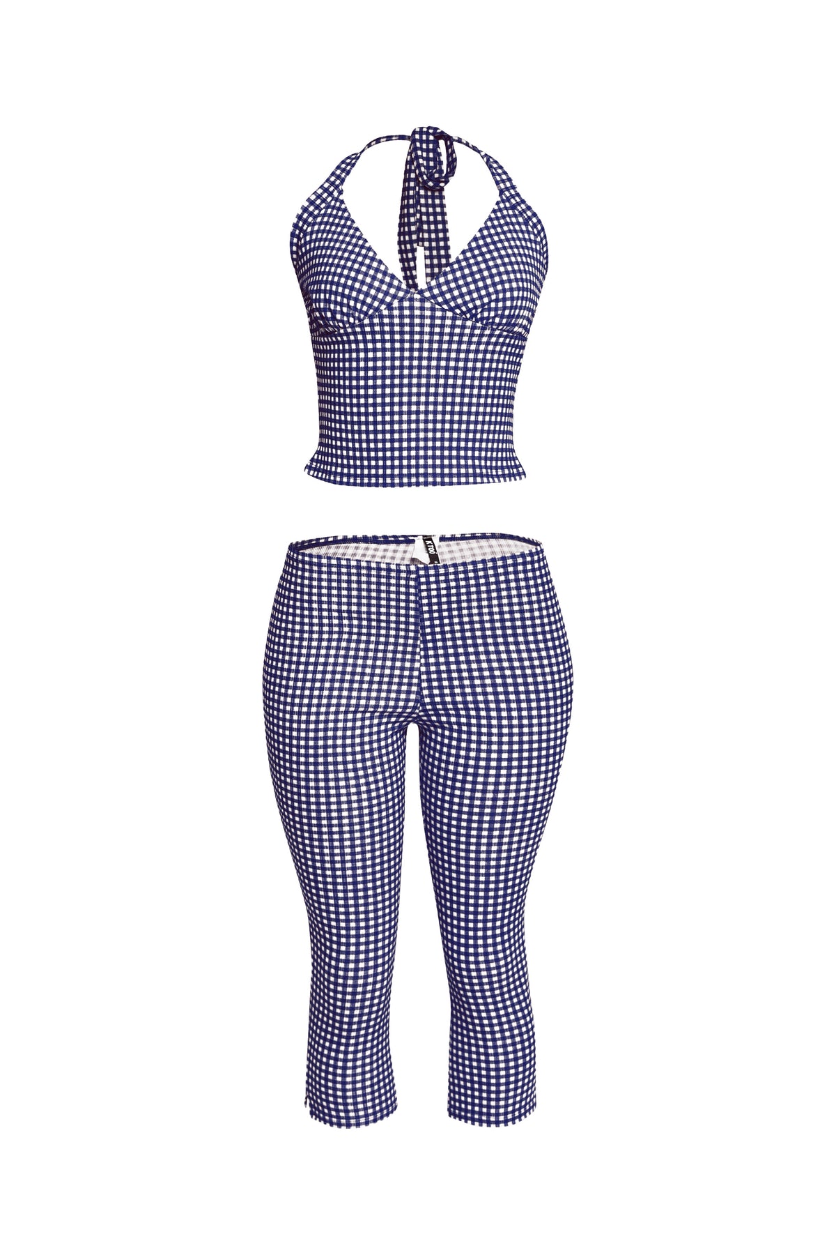 Halter top and capri pants set..