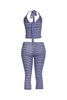 Halter top and capri pants set..