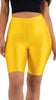 Highwaisted shiny nylon biker shorts