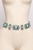 Turquoise Medallion Chain Belt