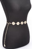 Round Metal Chain Belt