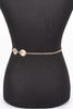 Round Metal Chain Belt