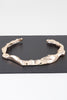 Hammered Ripple Choker Necklace