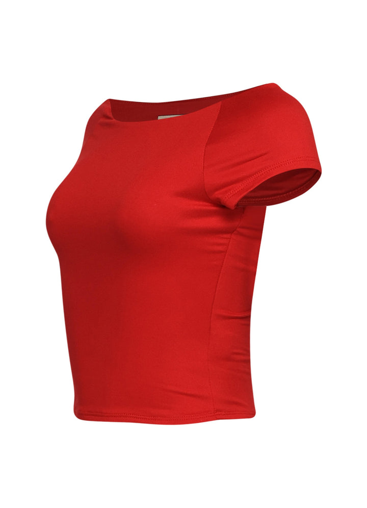 Cap Sleeve Black Top