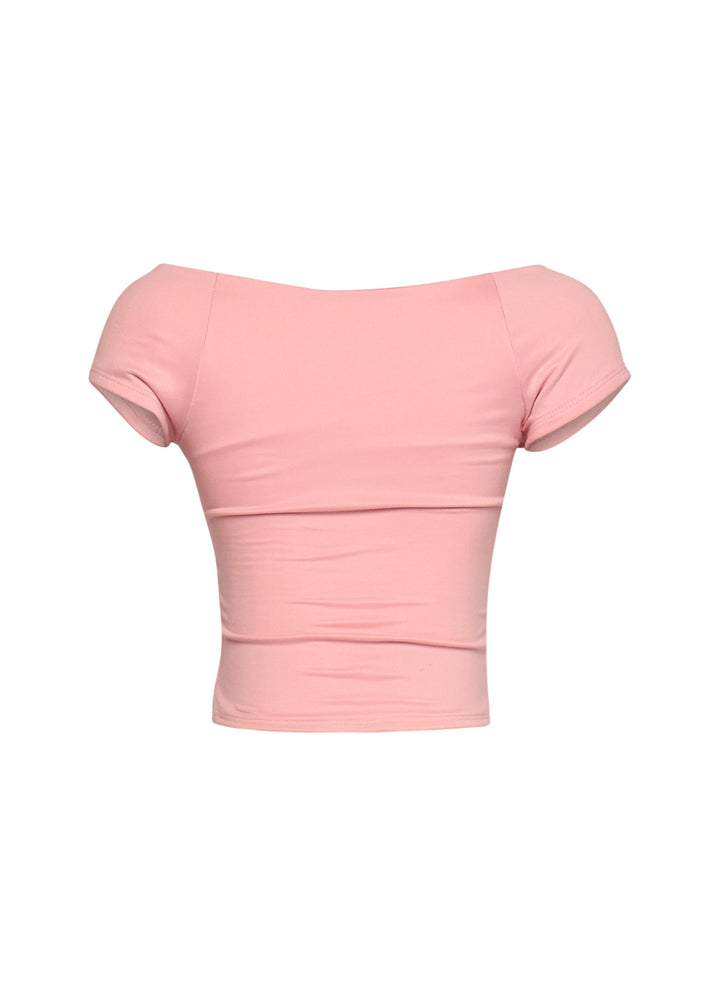 Cap Sleeve Black Top