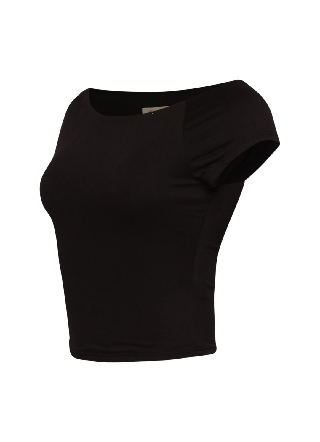 Cap Sleeve Black Top