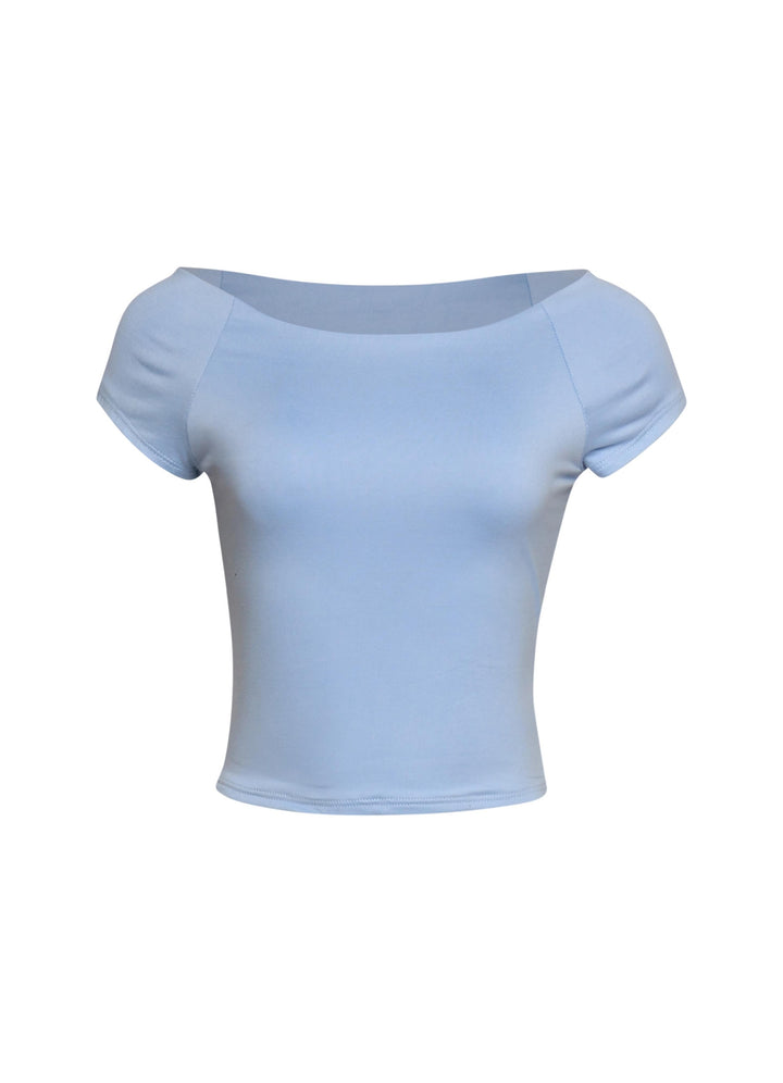 Cap Sleeve Black Top