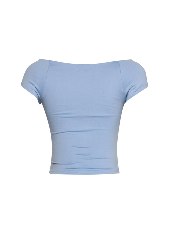 Cap Sleeve Black Top