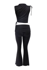 Mock Neck Top and Pant set.
