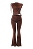 Mock Neck Top and Pant set.