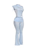 Mock Neck Top and Pant set