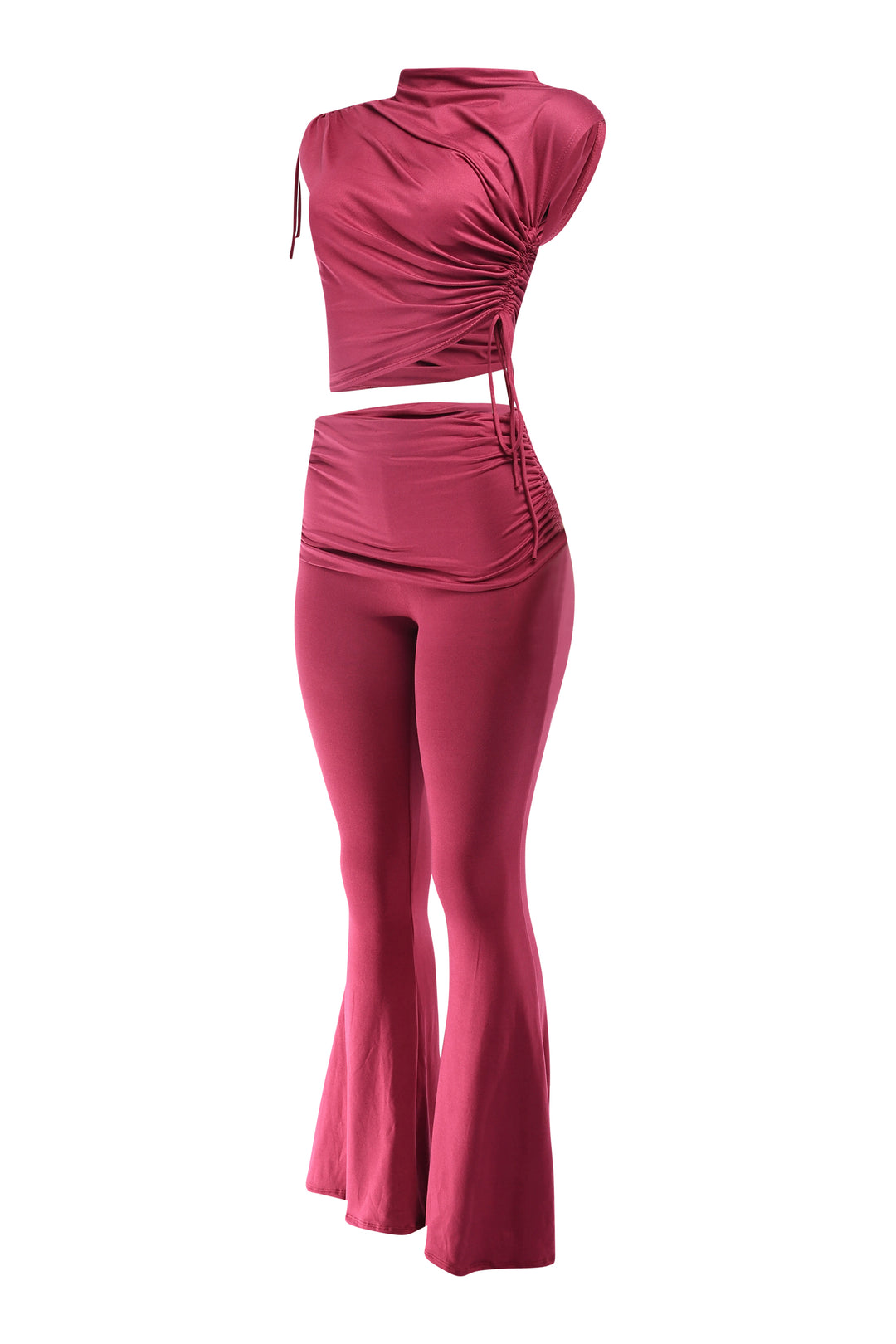 Mock Neck Top and Pant set.