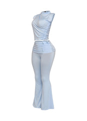 Mock Neck Top and Pant set
