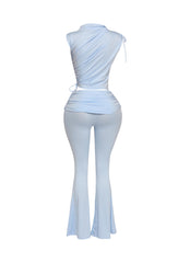 Mock Neck Top and Pant set