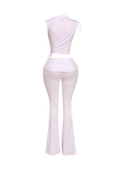 Mock Neck Top and Pant set