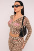 Glam Vibes Leopard Zip Hoodie Set.