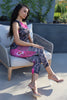 Wild Bloom Tie Detail Print Set.