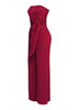 After Party Energy Strapless Tie Jumpsuit