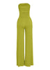 After Party Energy Strapless Tie Jumpsuit